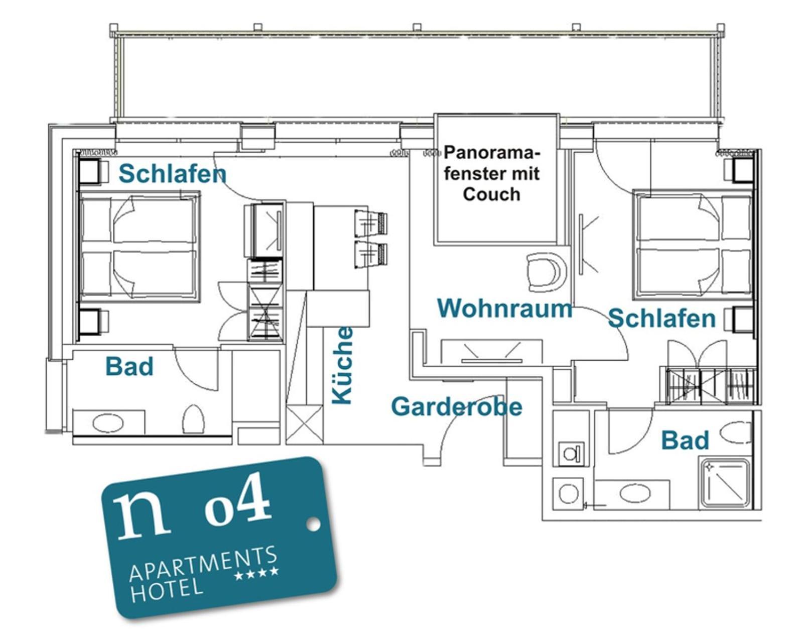 N Apartments Hotel Schoppernau Bilik gambar